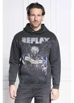 Replay Bluza | Regular Fit ze sklepu Gomez Fashion Store w kategorii Bluzy męskie - zdjęcie 172850829