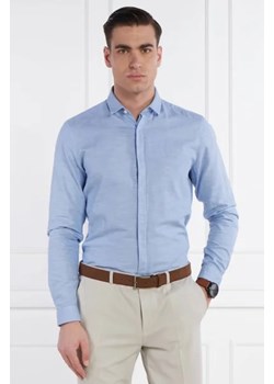 HUGO Koszula Ketran | Slim Fit | z dodatkiem lnu ze sklepu Gomez Fashion Store w kategorii Koszule męskie - zdjęcie 172851165