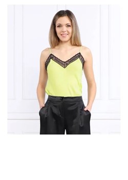 Patrizia Pepe Satynowy top | Regular Fit ze sklepu Gomez Fashion Store w kategorii Bluzki damskie - zdjęcie 172852348