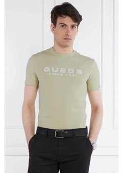 GUESS T-shirt | Slim Fit | stretch ze sklepu Gomez Fashion Store w kategorii T-shirty męskie - zdjęcie 172852685