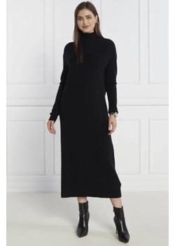 Tommy Hilfiger Wełniana sukienka MD WOOL CASH ROLL-NK | z dodatkiem kaszmiru ze sklepu Gomez Fashion Store w kategorii Sukienki - zdjęcie 172853258
