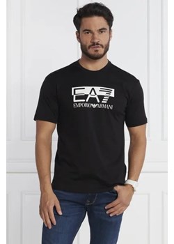 EA7 T-shirt | Regular Fit ze sklepu Gomez Fashion Store w kategorii T-shirty męskie - zdjęcie 172853379