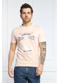 GUESS T-shirt Thewat | Slim Fit ze sklepu Gomez Fashion Store w kategorii T-shirty męskie - zdjęcie 172853606