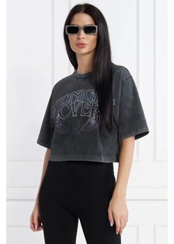 HUGO T-shirt Dakadia | Cropped Fit ze sklepu Gomez Fashion Store w kategorii Bluzki damskie - zdjęcie 172853796