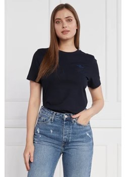 Aeronautica Militare T-shirt | Regular Fit ze sklepu Gomez Fashion Store w kategorii Bluzki damskie - zdjęcie 172854346