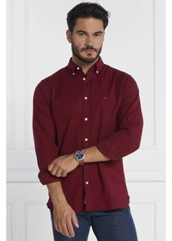 Tommy Hilfiger Koszula FLEX BRUSHED TWILL RF SHIRT | Regular Fit ze sklepu Gomez Fashion Store w kategorii Koszule męskie - zdjęcie 172854807