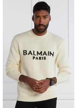 Balmain Wełniany sweter | Regular Fit ze sklepu Gomez Fashion Store w kategorii Swetry męskie - zdjęcie 172855146
