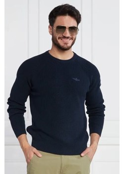 Aeronautica Militare Sweter | Regular Fit ze sklepu Gomez Fashion Store w kategorii Swetry męskie - zdjęcie 172855456