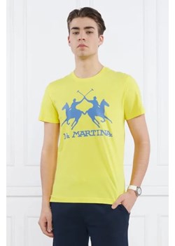 La Martina T-shirt | Regular Fit ze sklepu Gomez Fashion Store w kategorii T-shirty męskie - zdjęcie 172855615