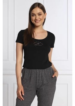 Emporio Armani T-shirt | Regular Fit ze sklepu Gomez Fashion Store w kategorii Bluzki damskie - zdjęcie 172856226