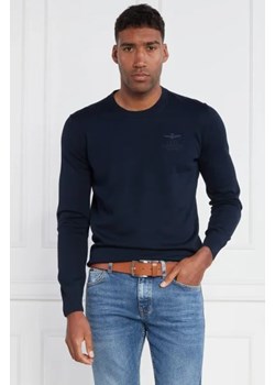 Aeronautica Militare Sweter | Slim Fit ze sklepu Gomez Fashion Store w kategorii Swetry męskie - zdjęcie 172856306