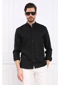 HUGO Lniana koszula Elvory | Slim Fit ze sklepu Gomez Fashion Store w kategorii Koszule męskie - zdjęcie 172857106