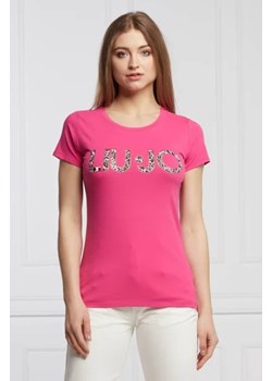 Liu Jo Beachwear T-shirt | Regular Fit ze sklepu Gomez Fashion Store w kategorii Bluzki damskie - zdjęcie 172857696