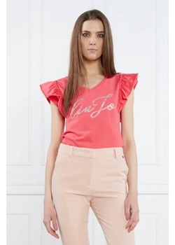 Liu Jo T-shirt | Slim Fit ze sklepu Gomez Fashion Store w kategorii Bluzki damskie - zdjęcie 172858277
