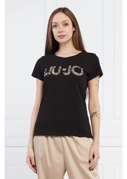 Liu Jo Beachwear T-shirt | Regular Fit ze sklepu Gomez Fashion Store w kategorii Bluzki damskie - zdjęcie 172858426