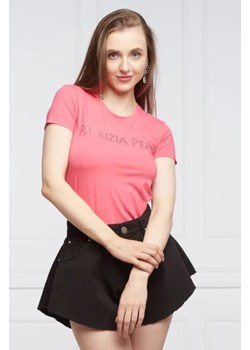 Patrizia Pepe T-shirt MAGLIAT | Regular Fit ze sklepu Gomez Fashion Store w kategorii Bluzki damskie - zdjęcie 172859716
