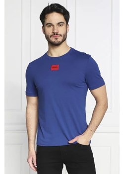 HUGO T-shirt Diragolino212 | Regular Fit ze sklepu Gomez Fashion Store w kategorii T-shirty męskie - zdjęcie 172860068