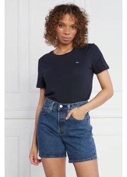 Tommy Jeans T-shirt | Regular Fit ze sklepu Gomez Fashion Store w kategorii Bluzki damskie - zdjęcie 172860635