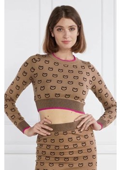Pinko Sweter | Cropped Fit ze sklepu Gomez Fashion Store w kategorii Swetry damskie - zdjęcie 172861035
