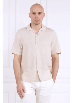Calvin Klein Lniana koszula CUBAN | Regular Fit ze sklepu Gomez Fashion Store w kategorii Koszule męskie - zdjęcie 172861508