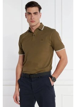 BOSS ORANGE Polo Passertip | Slim Fit | pique ze sklepu Gomez Fashion Store w kategorii T-shirty męskie - zdjęcie 172861528