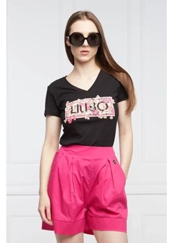 Liu Jo T-shirt | Regular Fit ze sklepu Gomez Fashion Store w kategorii Bluzki damskie - zdjęcie 172861728