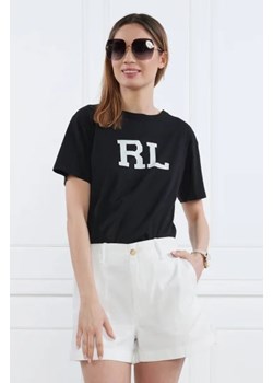 POLO RALPH LAUREN T-shirt RL PRIDE | Regular Fit ze sklepu Gomez Fashion Store w kategorii Bluzki damskie - zdjęcie 172862407