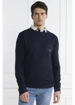 Tommy Jeans Sweter TJM REG STRCT TONAL FLAG | Regular Fit ze sklepu Gomez Fashion Store w kategorii Swetry męskie - zdjęcie 172862555