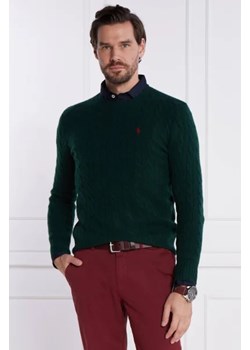 POLO RALPH LAUREN Wełniany sweter | Slim Fit | z dodatkiem kaszmiru ze sklepu Gomez Fashion Store w kategorii Swetry męskie - zdjęcie 172863169