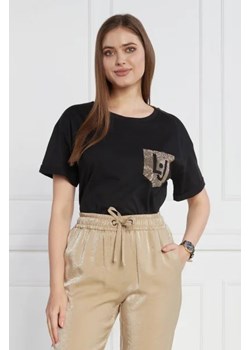 Liu Jo T-shirt | Regular Fit ze sklepu Gomez Fashion Store w kategorii Bluzki damskie - zdjęcie 172863777
