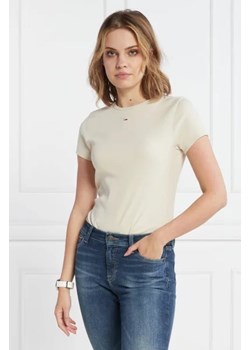 Tommy Jeans T-shirt ESSENTIAL | Slim Fit ze sklepu Gomez Fashion Store w kategorii Bluzki damskie - zdjęcie 172864239