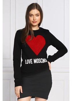 Love Moschino Bluza | Regular Fit ze sklepu Gomez Fashion Store w kategorii Bluzy damskie - zdjęcie 172864836