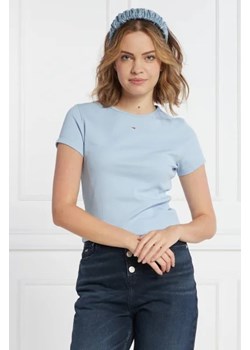 Tommy Jeans T-shirt ESSENTIAL | Slim Fit ze sklepu Gomez Fashion Store w kategorii Bluzki damskie - zdjęcie 172864956