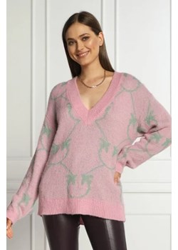 Pinko Sweter MARISOL | Loose fit | z dodatkiem wełny ze sklepu Gomez Fashion Store w kategorii Swetry damskie - zdjęcie 172865438