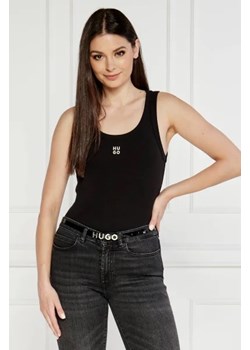 HUGO Top Datamia | Slim Fit ze sklepu Gomez Fashion Store w kategorii Bluzki damskie - zdjęcie 172866797