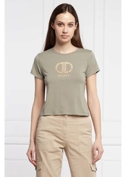 DKNY T-shirt | Regular Fit ze sklepu Gomez Fashion Store w kategorii Bluzki damskie - zdjęcie 172868067