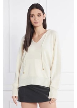 TWINSET Wełniany sweter | Regular Fit | z dodatkiem kaszmiru ze sklepu Gomez Fashion Store w kategorii Swetry damskie - zdjęcie 172868285