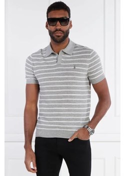 POLO RALPH LAUREN Polo SSTXTSTRIPJC | Regular Fit | z dodatkiem lnu ze sklepu Gomez Fashion Store w kategorii T-shirty męskie - zdjęcie 172868387