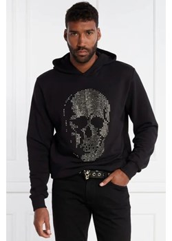 Philipp Plein Bluza Skull strass | Regular Fit ze sklepu Gomez Fashion Store w kategorii Bluzy męskie - zdjęcie 172868465