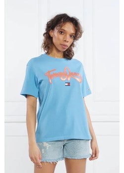 Tommy Jeans T-shirt TJW RLX POP TJ TEE | Relaxed fit ze sklepu Gomez Fashion Store w kategorii Bluzki damskie - zdjęcie 172868666
