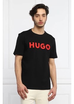 HUGO T-shirt Dulivio | Regular Fit ze sklepu Gomez Fashion Store w kategorii T-shirty męskie - zdjęcie 172869166