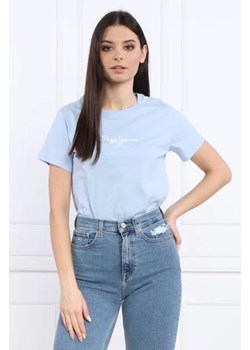 Pepe Jeans London T-shirt | Regular Fit ze sklepu Gomez Fashion Store w kategorii Bluzki damskie - zdjęcie 172869516