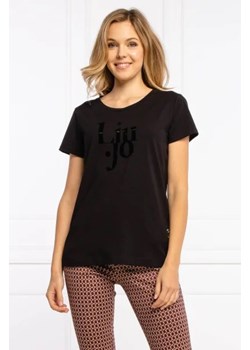 Liu Jo Sport T-shirt | Regular Fit ze sklepu Gomez Fashion Store w kategorii Bluzki damskie - zdjęcie 172869775