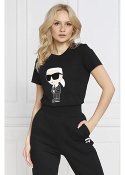 Karl Lagerfeld T-shirt ikonik 2.0 | Regular Fit ze sklepu Gomez Fashion Store w kategorii Bluzki damskie - zdjęcie 172870349