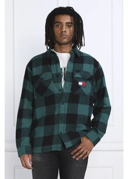 Tommy Jeans Ocieplana koszula | Oversize fit ze sklepu Gomez Fashion Store w kategorii Koszule męskie - zdjęcie 172870468
