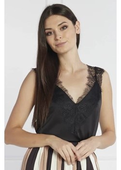 BOSS BLACK Koronkowy top Belinga | Regular Fit ze sklepu Gomez Fashion Store w kategorii Bluzki damskie - zdjęcie 172873267