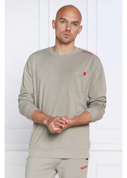 Hugo Bodywear Longsleeve Labelled SWEATSHIRT | Regular Fit ze sklepu Gomez Fashion Store w kategorii T-shirty męskie - zdjęcie 172873587