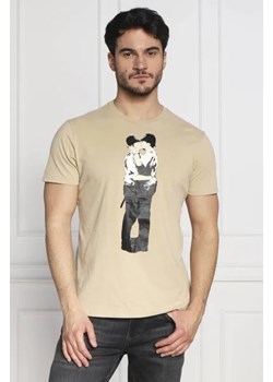 GUESS T-shirt POLICE LOVE | Regular Fit ze sklepu Gomez Fashion Store w kategorii T-shirty męskie - zdjęcie 172873999