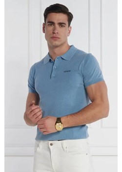 GUESS Polo | Regular Fit | z dodatkiem jedwabiu ze sklepu Gomez Fashion Store w kategorii T-shirty męskie - zdjęcie 172874659
