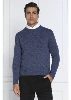 HUGO Wełniany sweter Siogul | Oversize fit ze sklepu Gomez Fashion Store w kategorii Swetry męskie - zdjęcie 172875036